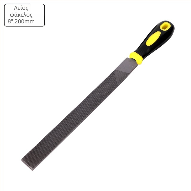 Λίμα διαμαντιού, διπλής κοπής, ημικυκλική διατομή, από χάλυβα, για επεξεργασία μετάλλων (μη σιδηρούχα μέταλλα)