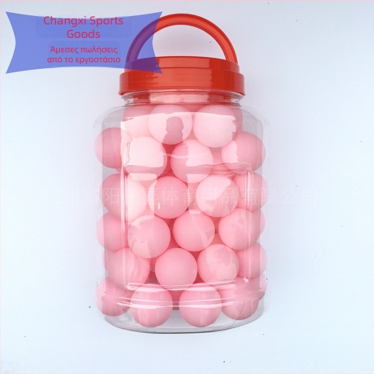 Μπαλάκια επιτραπέζιας αντισφαίρισης Long Joy — τραχιά υφή, χωρίς ραφές, PP υλικό, δυνατότητα προσαρμογής