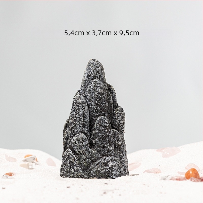 Λίθος rockery για μπονσάι — υλικό τσιμέντο-σύνθετο, αγροτικό πουστύλο, μάρκα Fir Plum, Κατασκευή 3488641