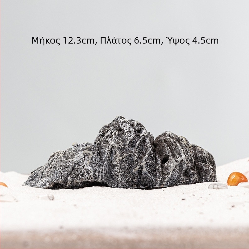 Λίθος rockery για μπονσάι — υλικό τσιμέντο-σύνθετο, αγροτικό πουστύλο, μάρκα Fir Plum, Κατασκευή 3488641