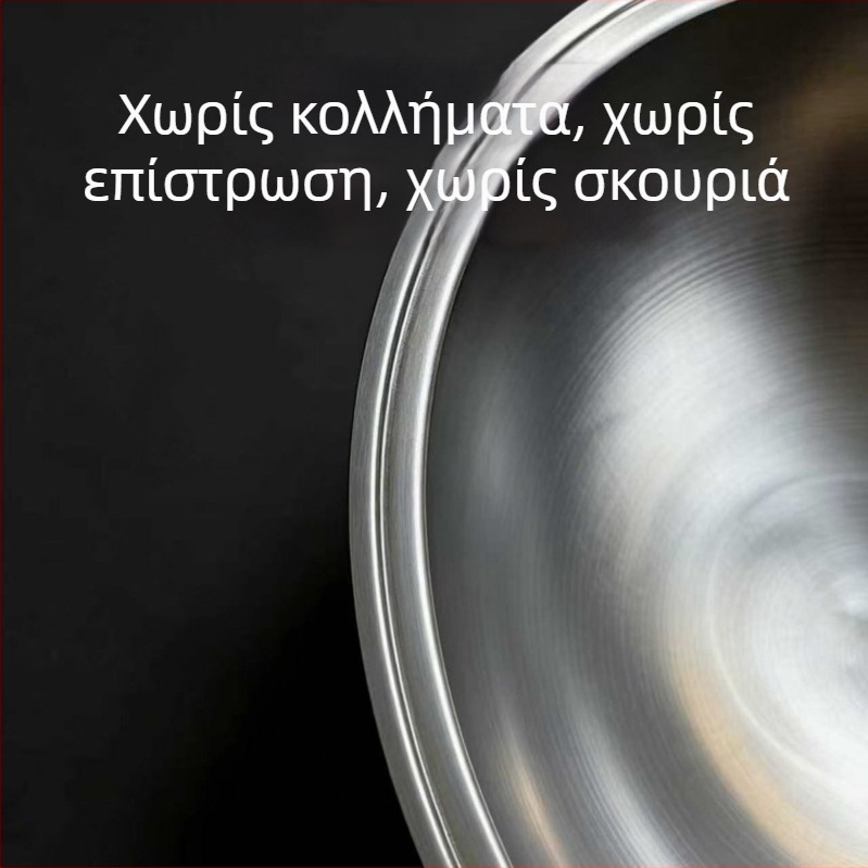 Πολυλειτουργική κατσαρόλα — εξευγενισμένος σίδηρος, κινεζικού στιλ, ανθεκτική στη σκουριά, φιλική προς το περιβάλλον, κατάλληλη για όλες τις εστίες