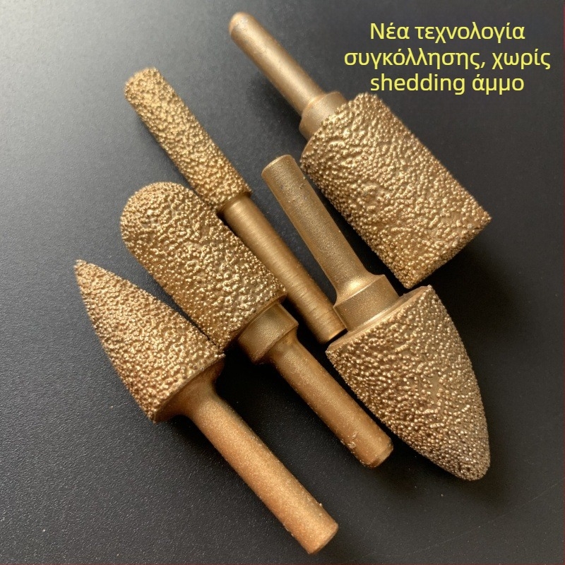 Κεφαλή λείανσης από διαμάντι για χυτοσίδηρο, για χειροκίνητο ηλεκτρικό τρυπάνι – κατάλληλη για χυτοσίδηρο, πέτρα και κεραμικά, με δυνατότητα παραμετροποίησης