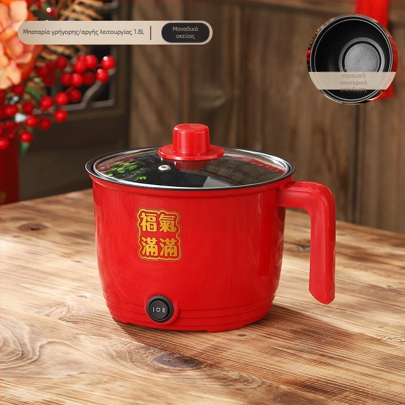 Ηλεκτρική κατσαρόλα CW-1.8, εσωτερικός κάδος από ανοξείδωτο ατσάλι, μηχανικός έλεγχος με κουμπιά, διπλής στρώσης κατασκευή, χωρητικότητα 1,8 L, ενσωματωμένη λειτουργία καθαρισμού