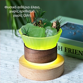 Γυάλινο διακοσμητικό για αρωματοθεραπεία, στυλ ελαφρού πολυτελείας, διακόσμηση υπνοδωματίου