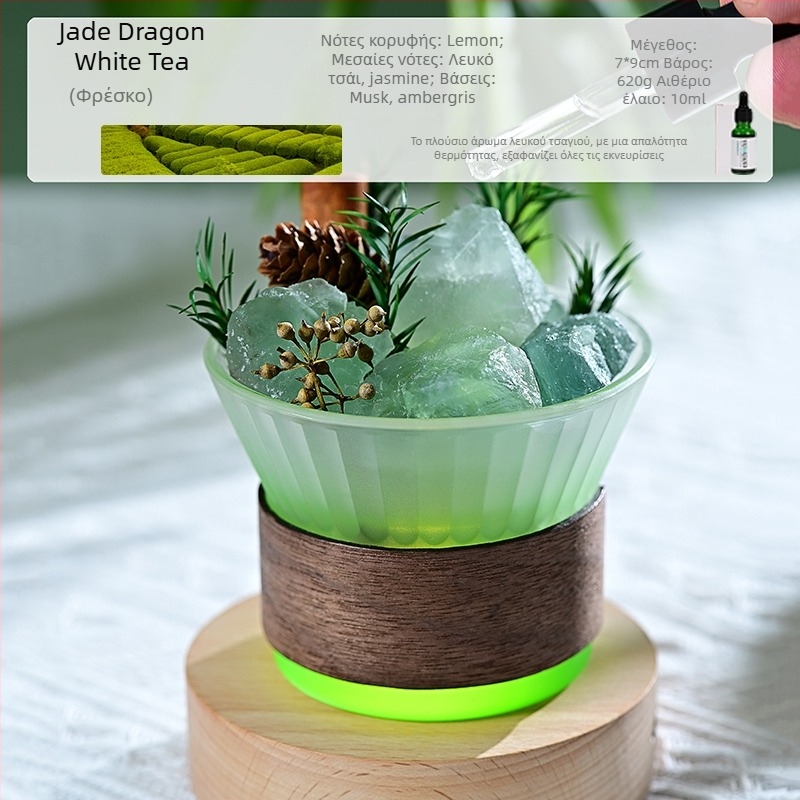 Γυάλινο διακοσμητικό για αρωματοθεραπεία, στυλ ελαφρού πολυτελείας, διακόσμηση υπνοδωματίου