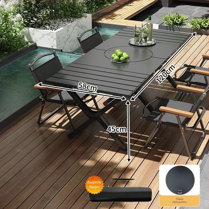 Chenran φορητός πτυσσόμενος εξωτερικός τραπέζος για κατασκήνωση και πικ νικ – ελαφρύς και ευέλικτος (Μάρκα: Chenran; Κατηγορία: Θήκη αποθήκευσης; Κύρια ζώνη πωλήσεων: Άλλοι; Χωρίς εξουσιοδοτημένη ιδιωτική μάρκα)