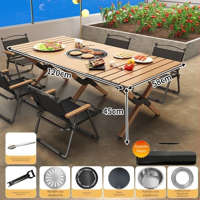 Chenran φορητός πτυσσόμενος εξωτερικός τραπέζος για κατασκήνωση και πικ νικ – ελαφρύς και ευέλικτος (Μάρκα: Chenran; Κατηγορία: Θήκη αποθήκευσης; Κύρια ζώνη πωλήσεων: Άλλοι; Χωρίς εξουσιοδοτημένη ιδιωτική μάρκα)