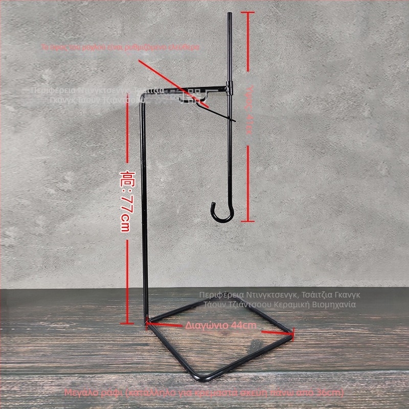 Παραδοσιακή κρεμαστή κατσαρόλα από χυτό σίδηρο – κινέζικου στυλ, χωρίς επίχρισμα, με μονό πάτο, συμβατή με γκαζάκι