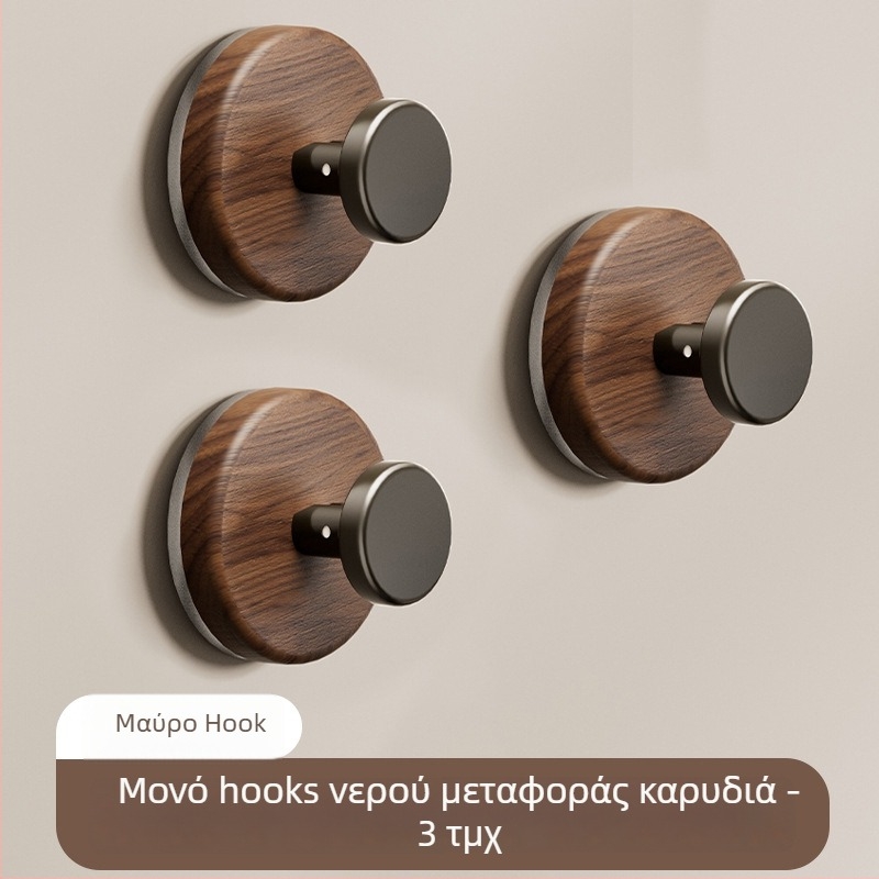 Αγκίστρι αναρρόφησης για κρεμάστρα — αντιϊκό στυλ, ABS υλικό, εγκατάσταση χωρίς διάτρηση, κατάλληλο για μπάνιο και κουζίνα