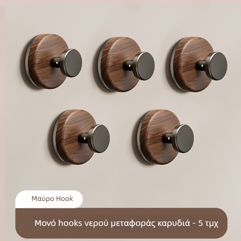 Αγκίστρι αναρρόφησης για κρεμάστρα — αντιϊκό στυλ, ABS υλικό, εγκατάσταση χωρίς διάτρηση, κατάλληλο για μπάνιο και κουζίνα