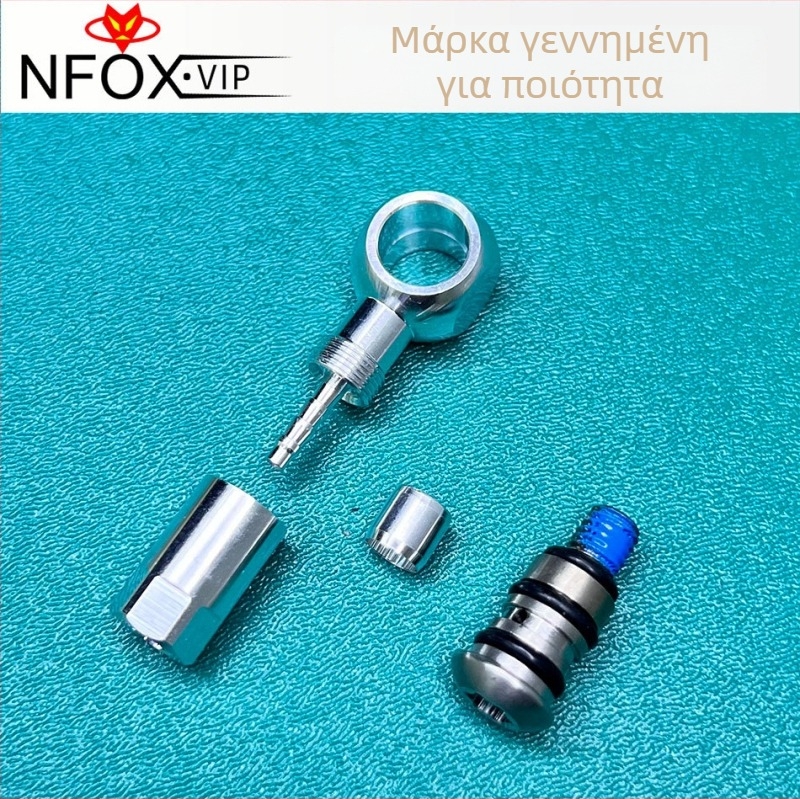 nfox N016 Βίδα εκκένωσης φρένων υδραυλικών δίσκων για ποδήλατο, με νήματα M8/M5
