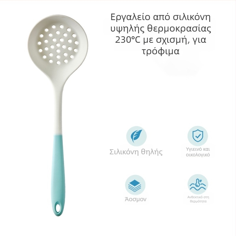 Xukang σετ σιλικόνης σπατουλών, 4 τεμάχια, με κλιπ φαγητού και κουτάλι σούπας, αντικολλητικές, αντιολισθητικές, ανθεκτικές σε υψηλές θερμοκρασίες