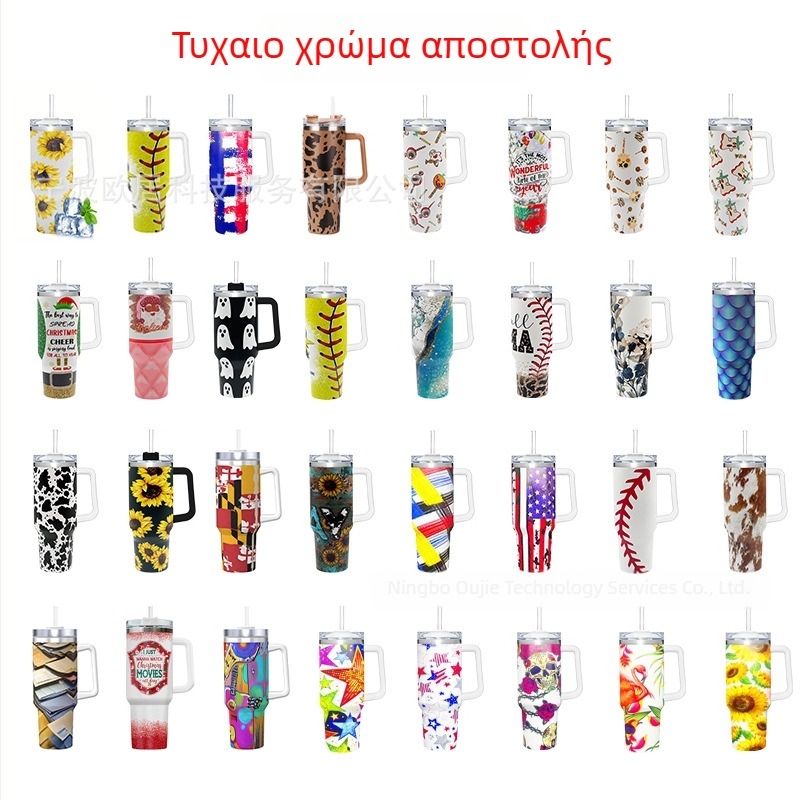 Αναδιπλούμενο θερμός κύπελλο, διπλής στρώσης κενού μόνωσης, εσωτερικό 304 ανοξείδωτο ατσάλι / εξωτερικό 201 ανοξείδωτο ατσάλι, ανθεκτικό στη διαρροή, με χειρολαβή και βιδωτό καπάκι