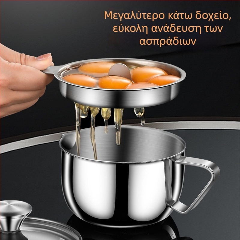 Διαχωριστής κρόκου αυγού από ανοξείδωτο ατσάλι 304, κουζίνα