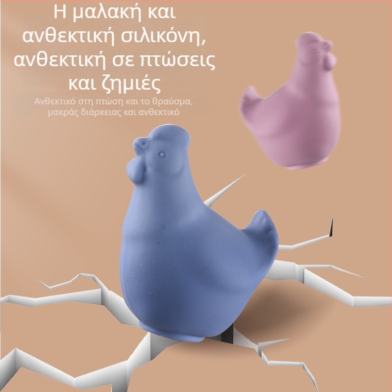 Διαχωριστής ασπραδιού από σιλικόνη — σχέδιο κοτόπουλου, Kesi, μη ηλεκτρικός, οικιακή κουζίνα