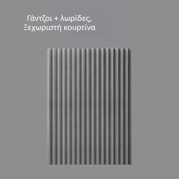 Αναδιπλούμενη κουρτίνα ντους από πολυεστέρα, Ευρωπαϊκού στυλ, μονόχρωμη, αδιάβροχη και ανθεκτική σε μούχλα