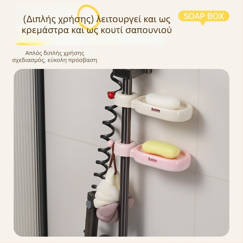 Τοίχου πολυλειτουργικό δοχείο σαπουνιού, πλαστικό, μάρκα Xingyang, 120 τεμάχια