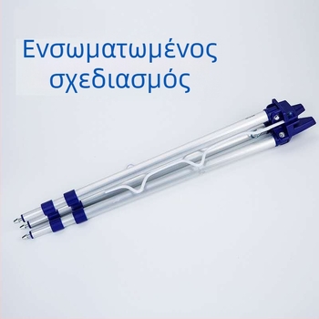 Αλουμινένιος τηλεσκοπικός τρίγωνος στηρίγμα για καλάμια θαλάσσιου ψαρέματος
