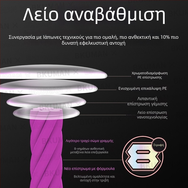 BKUMAN PE γραμμή αλιείας, κύρια γραμμή, 2-33 kg, κουτί με 100 θήκες, φθινόπωρο 2024