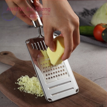 Huiheng πολυλειτουργικός τρίφτης κουζίνας από ανοξείдωτο ατσάλι με κουτί, προσαρμοσμένη επεξεργασία και εκτύπωση λογότυπου