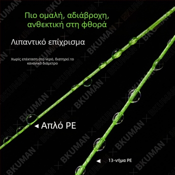 Κύρια γραμμή αλιείας BKUMAN PE 3KG-33KG