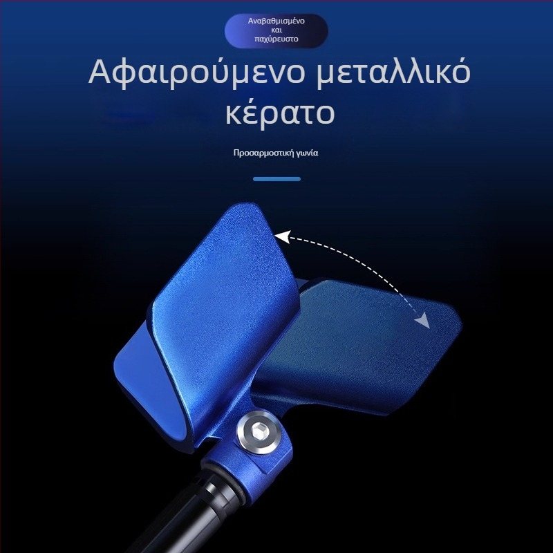 Giant Fin King στηριγμα καλαμιού ψαρέματος σε στυλ πυργίσκου — ανθρακονήματα, μπαταρία, μη περιστρεφόμενο, μη διπλώνεται