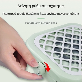 Απορροφητήρας σκόνης νυχιών για μανικιούρ — ABS και ανοξείδωτο ατσάλι, αθόρυβη λειτουργία, για σαλόνια μανικιούρ, εγχώρια μάρκα