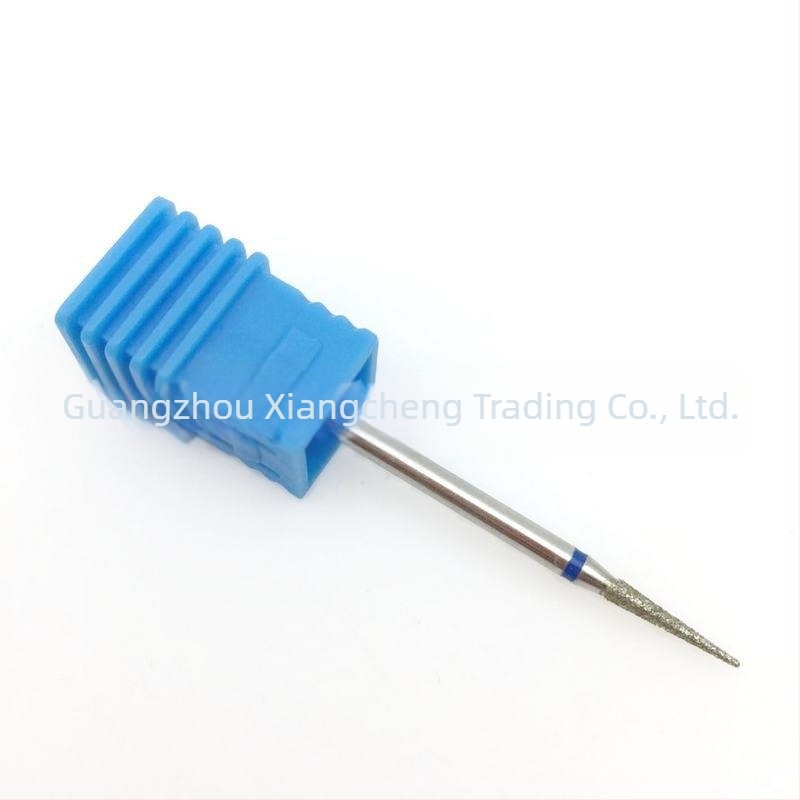 Διαμαντική κεφαλή λείανσης νυχιών για μανικιούρ, ανοξείδωτο ατσάλι και διαμάντι, 6 g καθαρή μάζα, εργαλείο επιφανειακής λείανσης για νύχια, άνετες καλλυντικές ιδιότητες