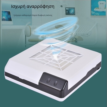 Επιτραπέζια μηχανή μανικιούρ με φίλτρο κενού, LED φως και ισχυρή αναρρόφηση — μοντέλο Mc-sc001, κωδικός Mc-003