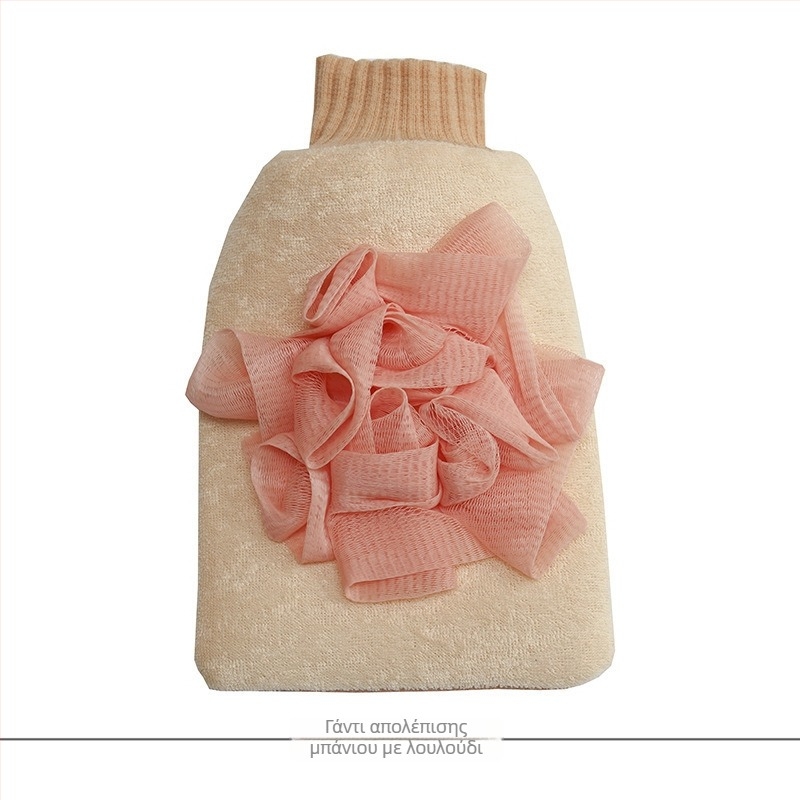 Δίπλευρη γάντα απολέπισης για μπάνιο – ισχυρό εργαλείο απολέπισης για οικιακή χρήση, ανώδυνο τρίψιμο σώματος