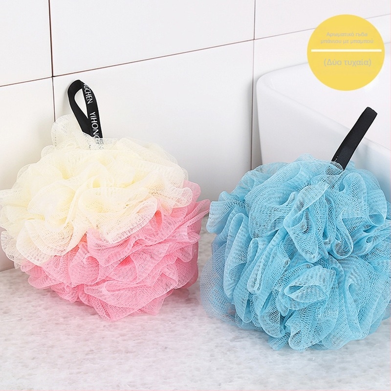 Δίπλευρη γάντα απολέπισης για μπάνιο – ισχυρό εργαλείο απολέπισης για οικιακή χρήση, ανώδυνο τρίψιμο σώματος