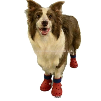 Παπούτσια σκύλων τεσσάρων εποχών από EVA, διαπνοή, αντιολισθητικά και ανθεκτικά στη φθορά με μαλακή σόλα