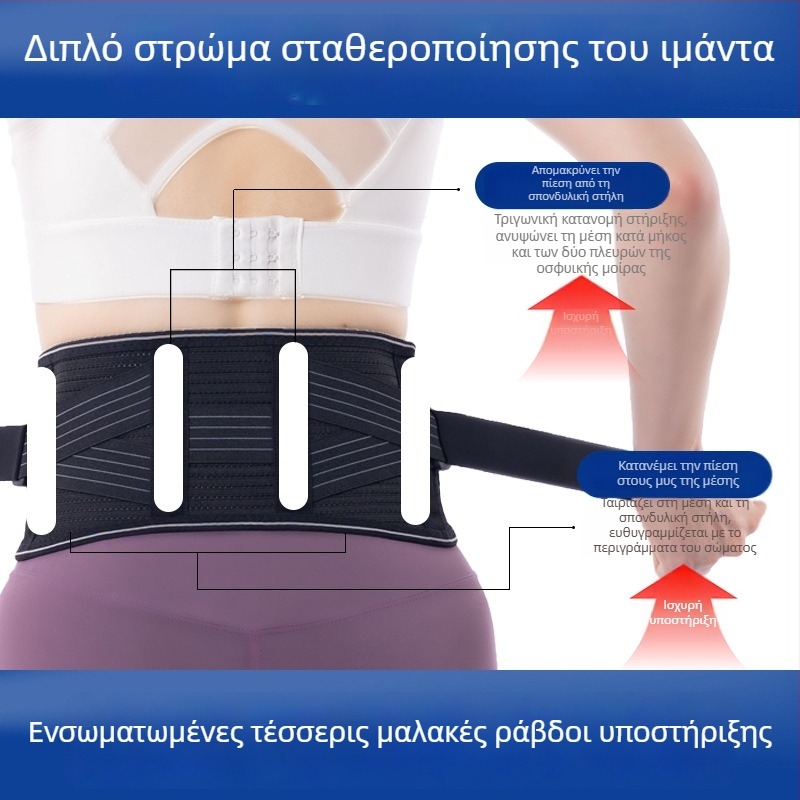 Προστασία μέσης για μπάσκετ με διαπνέον σχεδιασμό, πολυεστερικό ύφασμα και νάιλον