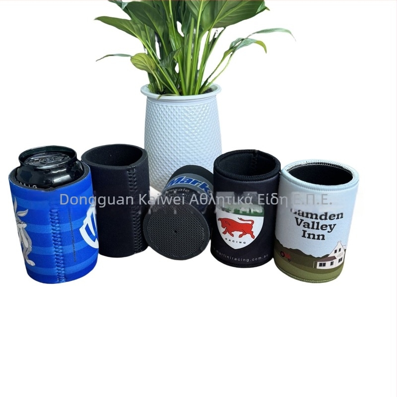 Θήκη ποτήριου από ύφασμα με θερμομονωτικό κάλυμμα και χειρολαβή, καθολική θήκη ποτηριού diving material, εκτύπωση λογότυπου, προσαρμογή