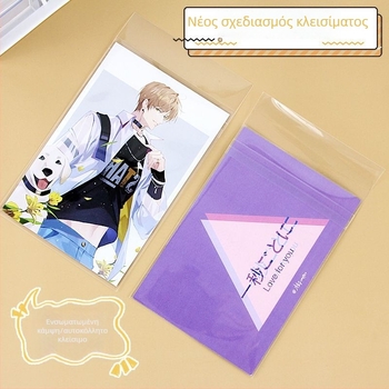 Αυτοσφραγιζόμενη διπλωτή τσάντα αποθήκευσης επιστολικών καρτών, μοντέλο 8672243