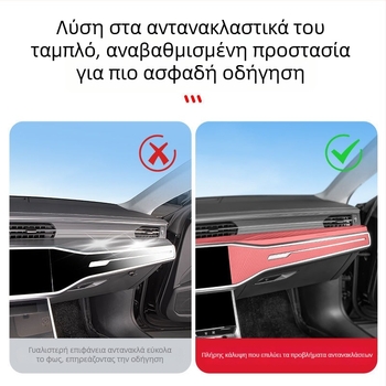 Σιλικόνης προστατευτική επένδυση κεντρικής κονσόλας Audi A6L – εσωτερική διακόσμηση και αποθήκευση