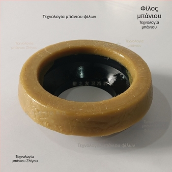 Δακτύλιος κερί τουαλέτας — από πλαστικό και κερί, αντοχή σε οσμές και διαρροές, για εισαγωγή, προέλευση Τσάοτζού Γκουανγκντόν, μοντέρνος μινιμαλιστικός σχεδιασμός