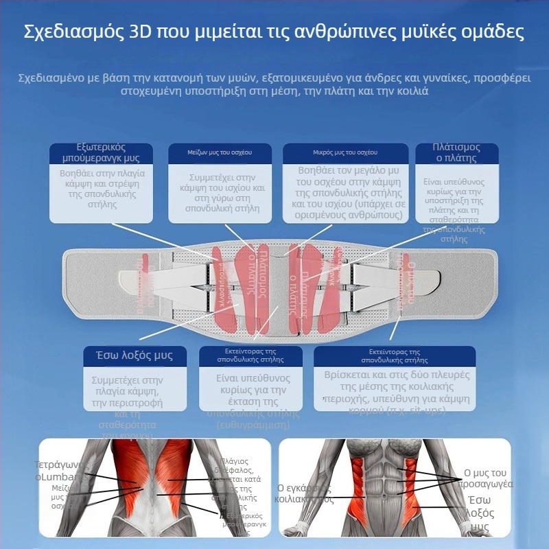 Ζώνη προστασίας μέσης με σταθερό ιμάντα, πολυεστερικό υλικό; για ενήλικες; κατάλληλη για μπάσκετ
