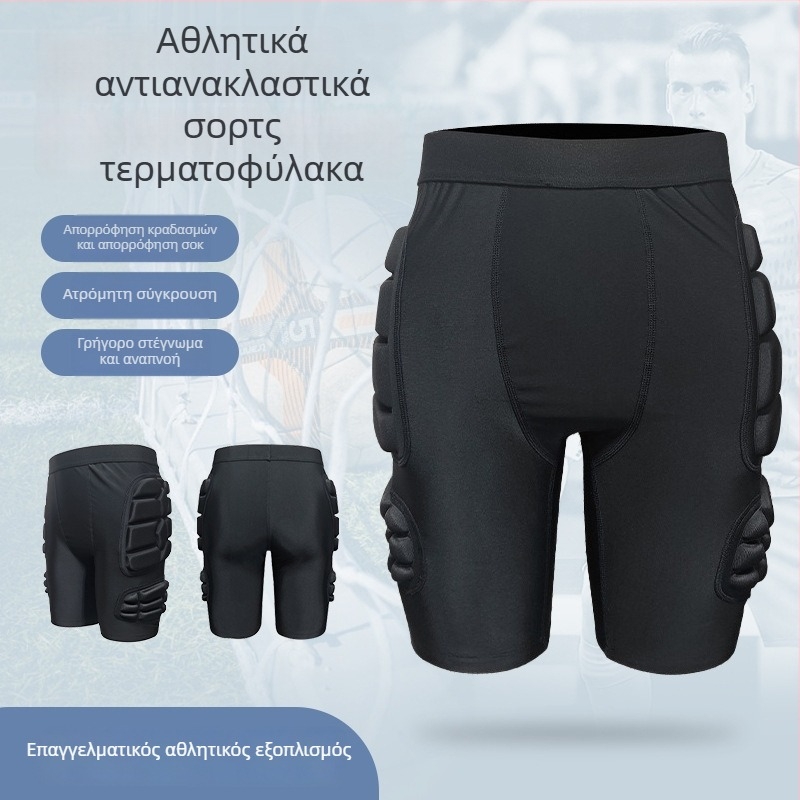 Σορτς συμπίεσης με προστασία μέσης (σπαντέξ, ενήλικες, συνδυασμένος αθλητικός προστατευτικός εξοπλισμός)