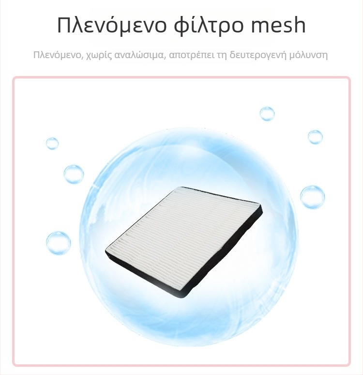 Απορροφητήρας σκόνης νυχιών, με υψηλή ισχύ, επαναφορτιζόμενος, φορητός σχεδιασμός, κατασκευή από πλαστικό και ανοξείδωτο ατσάλι