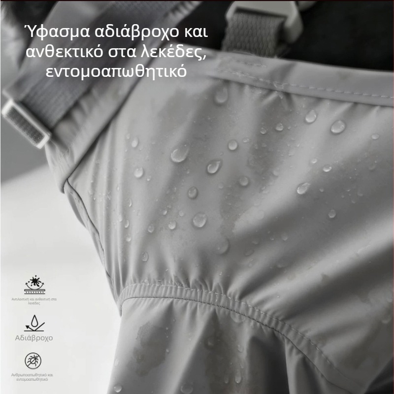 Ρούχα σκύλων για όλα τα μεγέθη — κάλυμμα κοιλιάς, αδιάβροχα, αντιολισθητικά, κρατούν ζεστασιά, ανθεκτικά, ύφασμα memory tarp