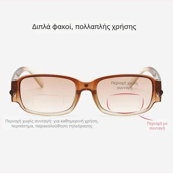 Γυαλιά ανάγνωσης με μαγνητικούς φακούς από ρητίνη, για χρήση σε μακρινό και κοντινό πεδίο, πλήρης σκελετός, ρετρό στυλ για ηλικιωμένους