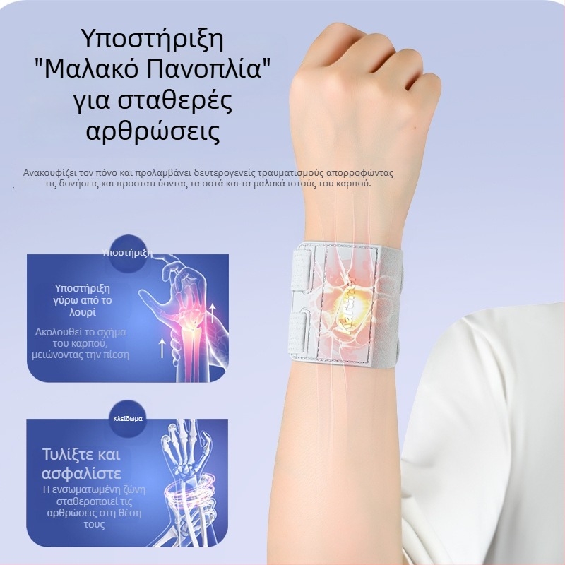 Karonel Spandex περιχειρίδα καρπού για TFCC, πρόληψη διάστρεμμα, στήριξη καρπού για ενήλικες σε τρέξιμο, γυμναστήριο, ποδηλασία και πεζοπορία