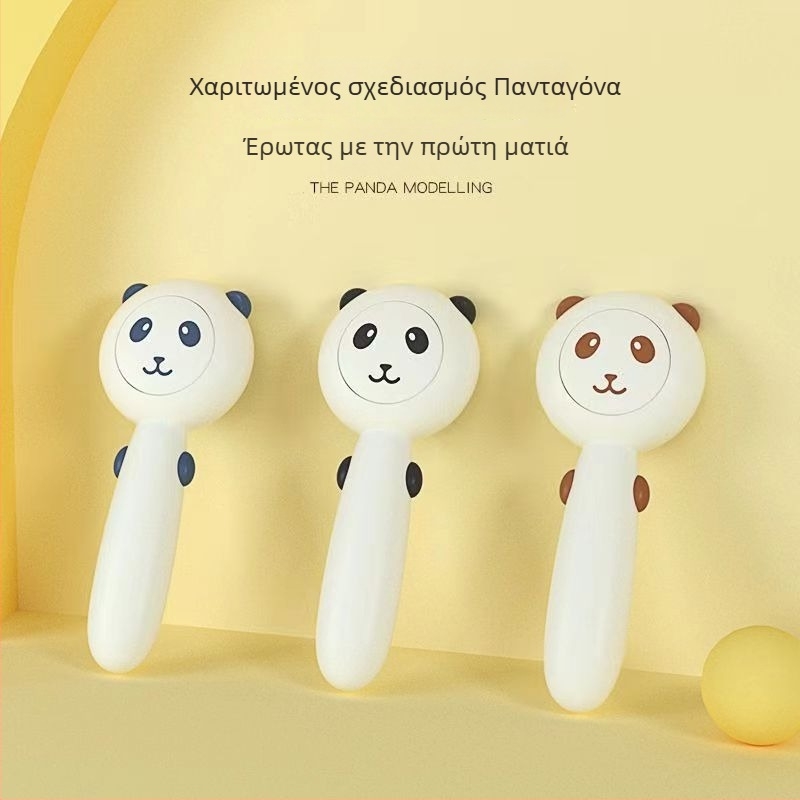 Κτένι περιποίησης κατοικίδιων KUCHI για γάτες και σκύλους, υλικό PP, απομακρύνει τη χαλαρή τρίχα, κατάλληλο για γάτες με κοντό και μακρύ τρίχωμα