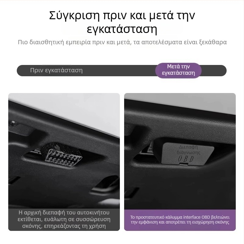 Σιλικόνιο προστατευτικό κάλυμμα OBD διεπαφής για SU7/YU7, κάλυμμα σκόνης για τη θύρα διάγνωσης αυτοκινήτου, εσωτερικό αξεσουάρ κεντρικής κονσόλας, εγκατάσταση με κόλλα, Προέλευση Γκουανζού