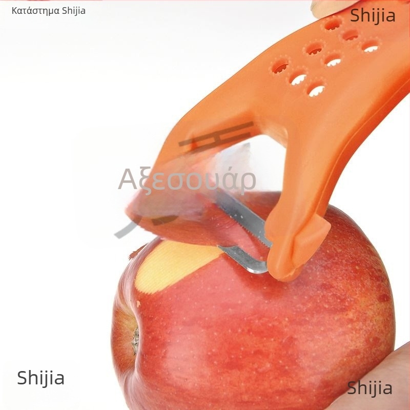 Διπλής κεφαλής αποφλοιωτής – πολυλειτουργικό εργαλείο αποφλοιώσεως φρούτων και γλυκού πατάτας (Διπλό κεφάλι; Πολυλειτουργικό)