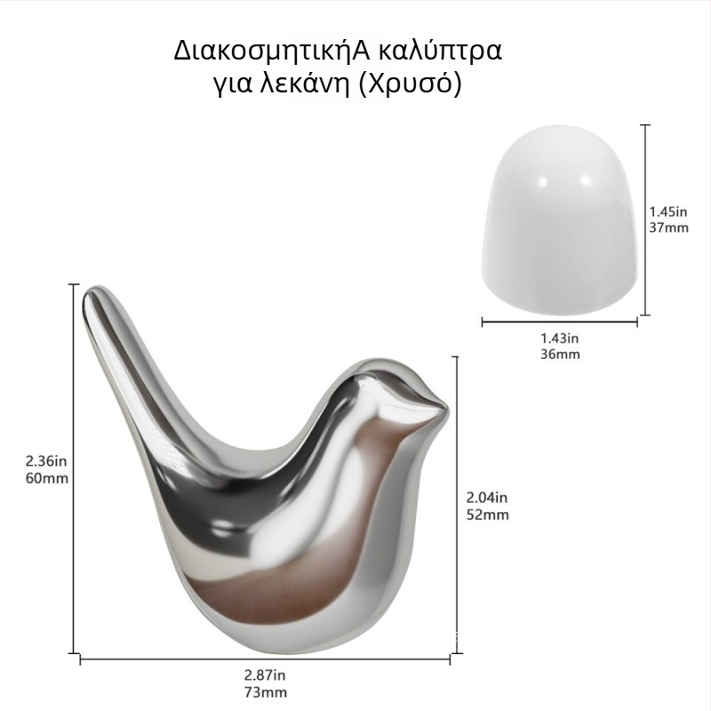 Κάλυμματα βιδών λεκάνης – Κεραμικά και ABS, Χύτευση με έγχυση, Χειροκίνητη εγκατάσταση