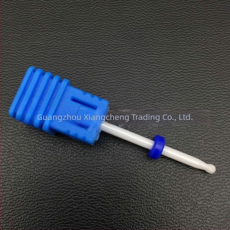 Κεφαλή κεραμικής λείανσης για νύχια σε ηλεκτρικό τρυπάνι νυχιών, ανοξείδωτο ατσάλι, καθαρό βάρος 8 g, εργαλείο επιφανειακής λείανσης