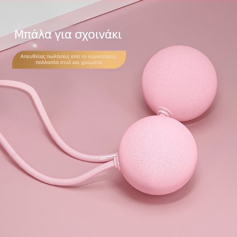 Σχοινάκι χωρίς καλώδιο με EVA σφαίρα βάρους — Morning Rise; EVA υλικό; Προδιαγραφές 450; Κατάλληλο για τρέξιμο, εξοπλισμό γυμναστηρίου, ομορφιά, σκάκι και παιχνίδια με κάρτες, κίνηση.