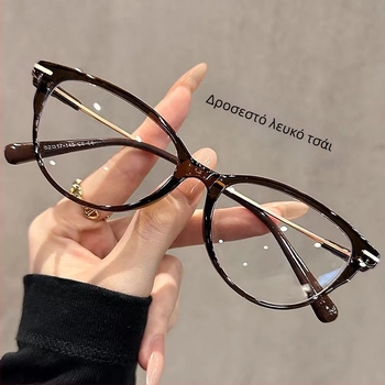 Cat Eye γυαλιά ανάγνωσης με προστασία από μπλε φως, φακοί PC, πλήρες πλαίσιο, μεταλλικό + PC πλαίσιο, Άνοιξη 2026